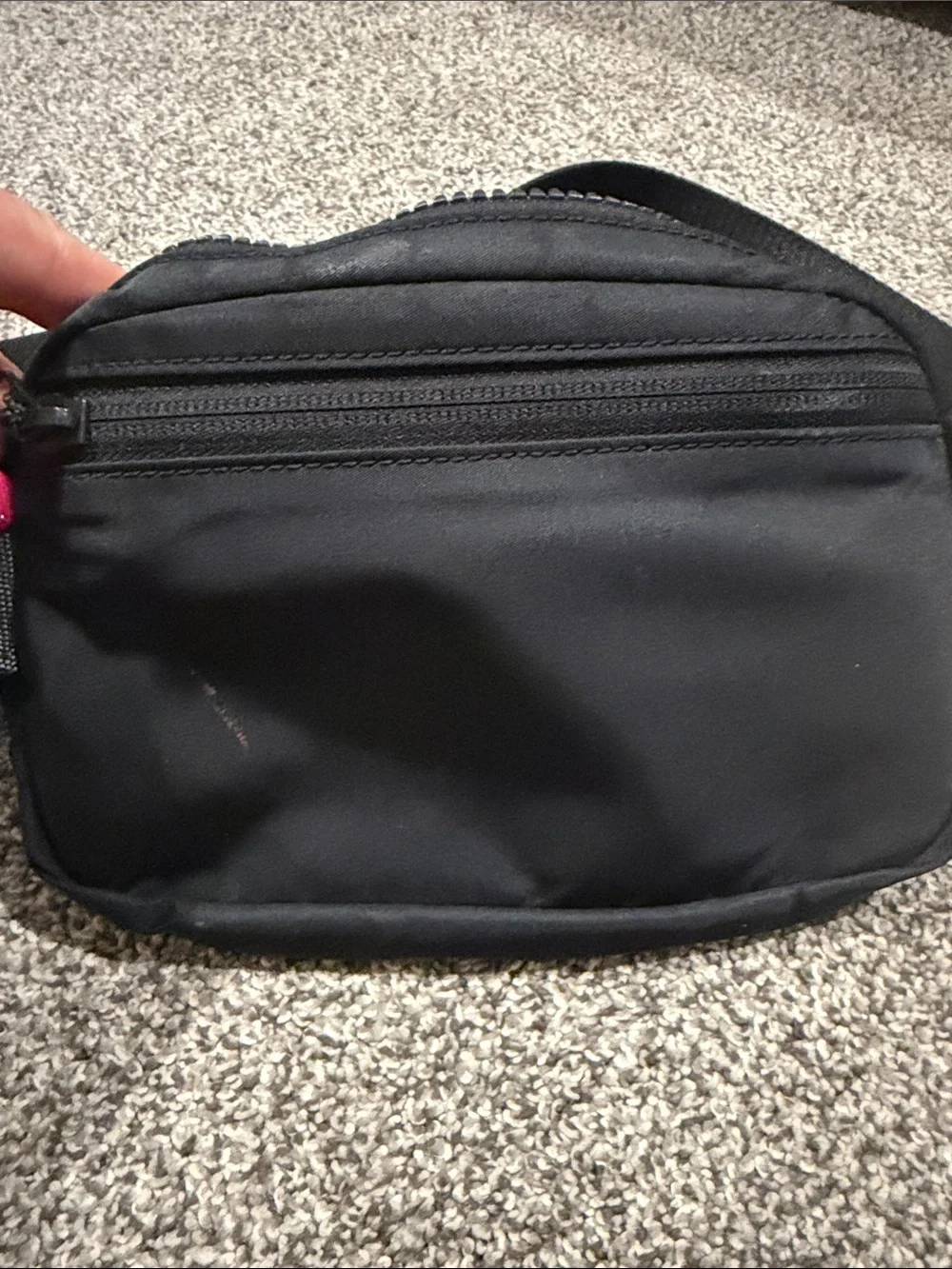 lululemon athletica Black Compact Sling Belt Bag